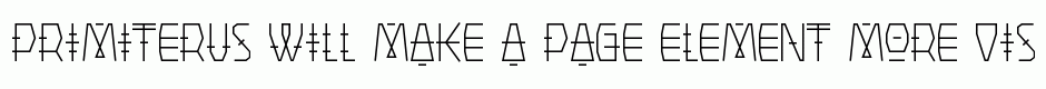 Primiterus