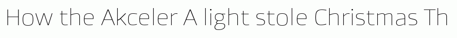 Akceler A light