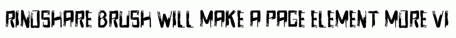 Rinoshare Brush