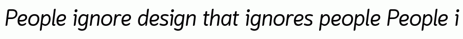 Lounge Italic