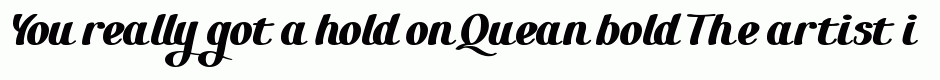 Quean bold