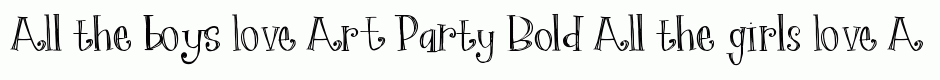 Art Party Bold