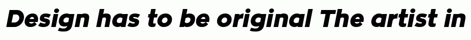 Zona Black Italic