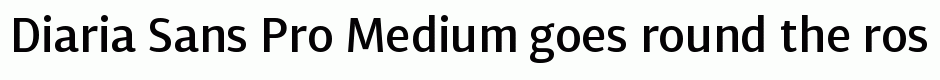Diaria Sans Pro Medium