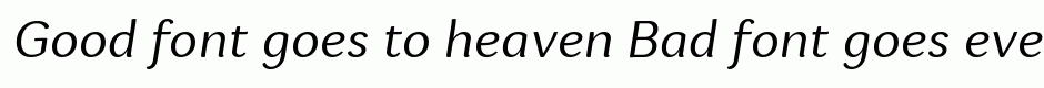 Espuma Pro Book Italic