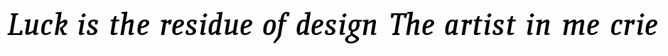 Quiroga Serif DemiBold Italic