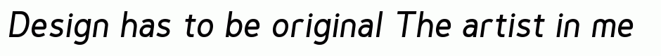Genius Medium Italic