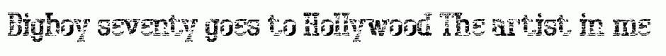 Bigboy seventy