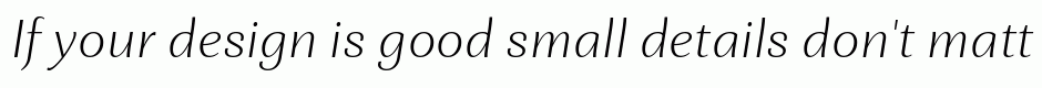 Orchidea Pro ExtraLight Italic