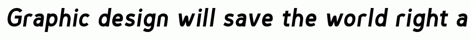 Genius Bold Italic