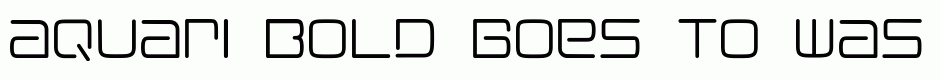 Aquari Bold