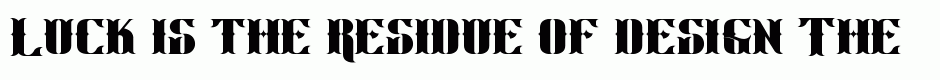 Run Typeface