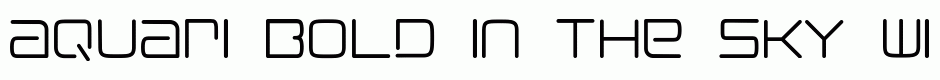 Aquari Bold