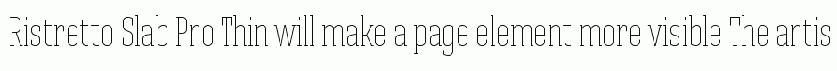 Ristretto Slab Pro Thin