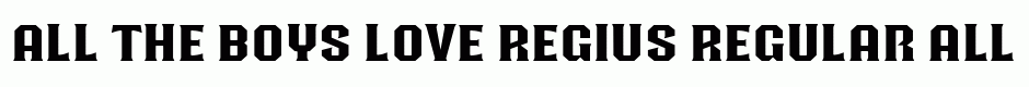 Regius Regular
