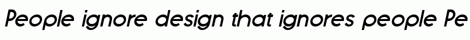 Boston bold italic