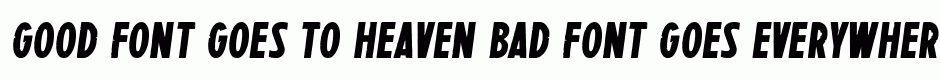 Benito clean italic
