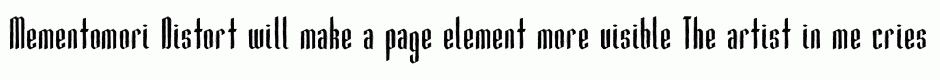 Mementomori Distort