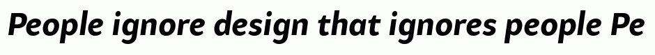 Samo Sans Pro Bold Italic