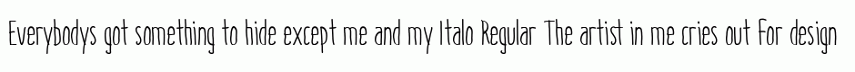 Italo Regular