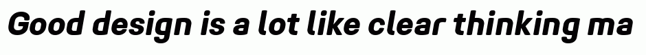 Midpoint Pro ExtraBold Oblique