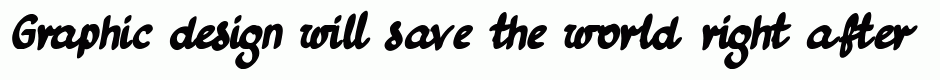 Pan Cake bold italic
