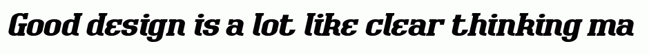 Bigboy black italic