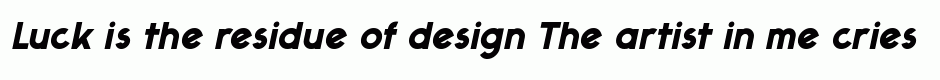 Ealing black italic