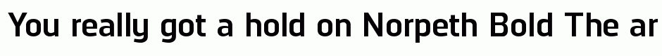 Norpeth Bold