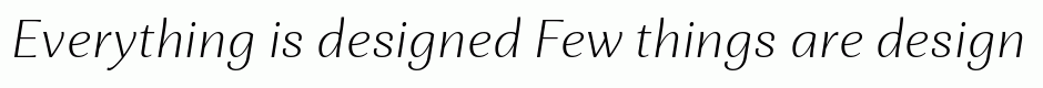 Orchidea Pro ExtraLight Italic