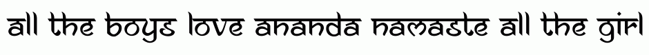 Ananda Namaste