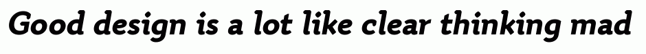 Quiza Pro ExtraBold Italic