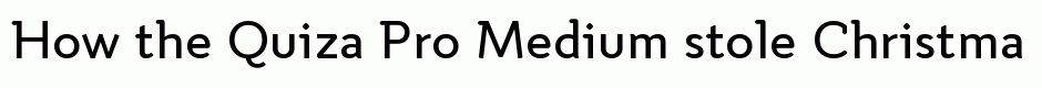 Quiza Pro Medium