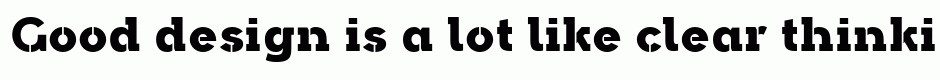 Arkibal Serif Stencil Heavy