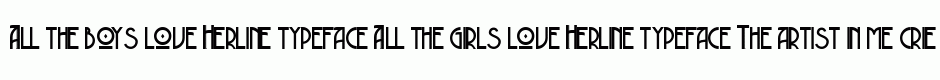 Herline typeface