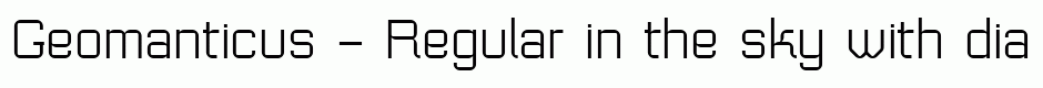 Geomanticus - Regular