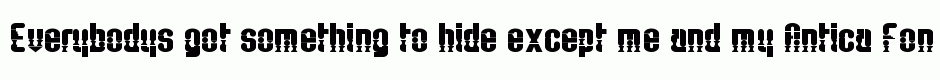 Antica Font