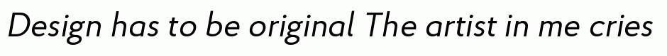 Proba Pro Italic
