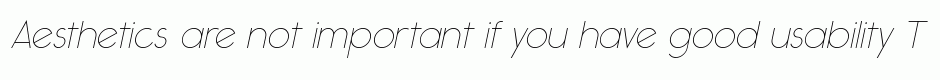 Ealing thin italic
