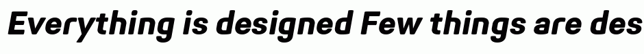 Midpoint Pro ExtraBold Oblique