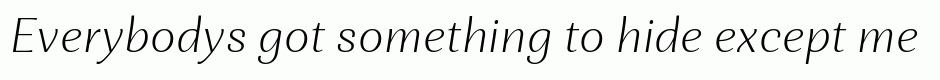 Orchidea Pro ExtraLight Italic