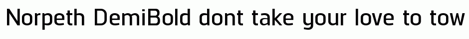 Norpeth DemiBold