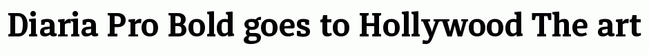 Diaria Pro Bold