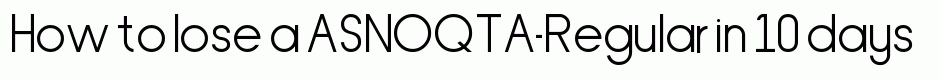 ASNOQTA-Regular