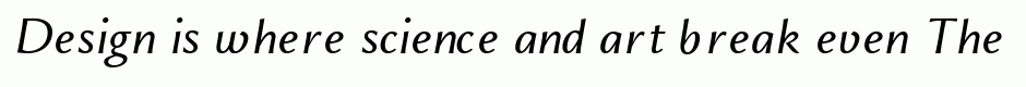 Manola_italic