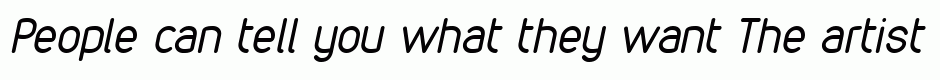 VDS Compensated Light Italic