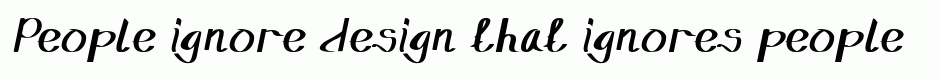 Torame Handwriting Italic