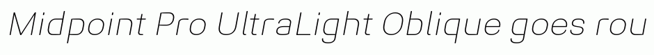 Midpoint Pro UltraLight Oblique