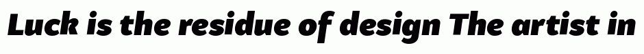 Samo Sans Pro Ultra Italic