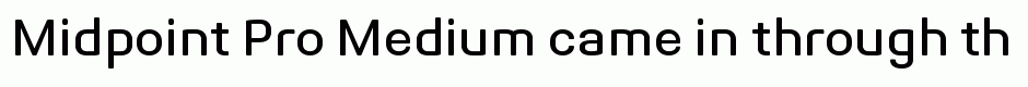 Midpoint Pro Medium